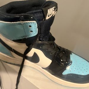 Nike Air baby blue and black
